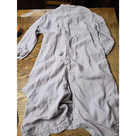 Esby - Baronne Linen Duster in Sky sz Small - Picture 5 of 5